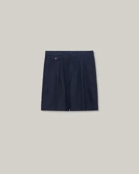 MARKAWARE CLASSIC FIT HEMP SHORTS - NAVY Fresh Day swim shorts