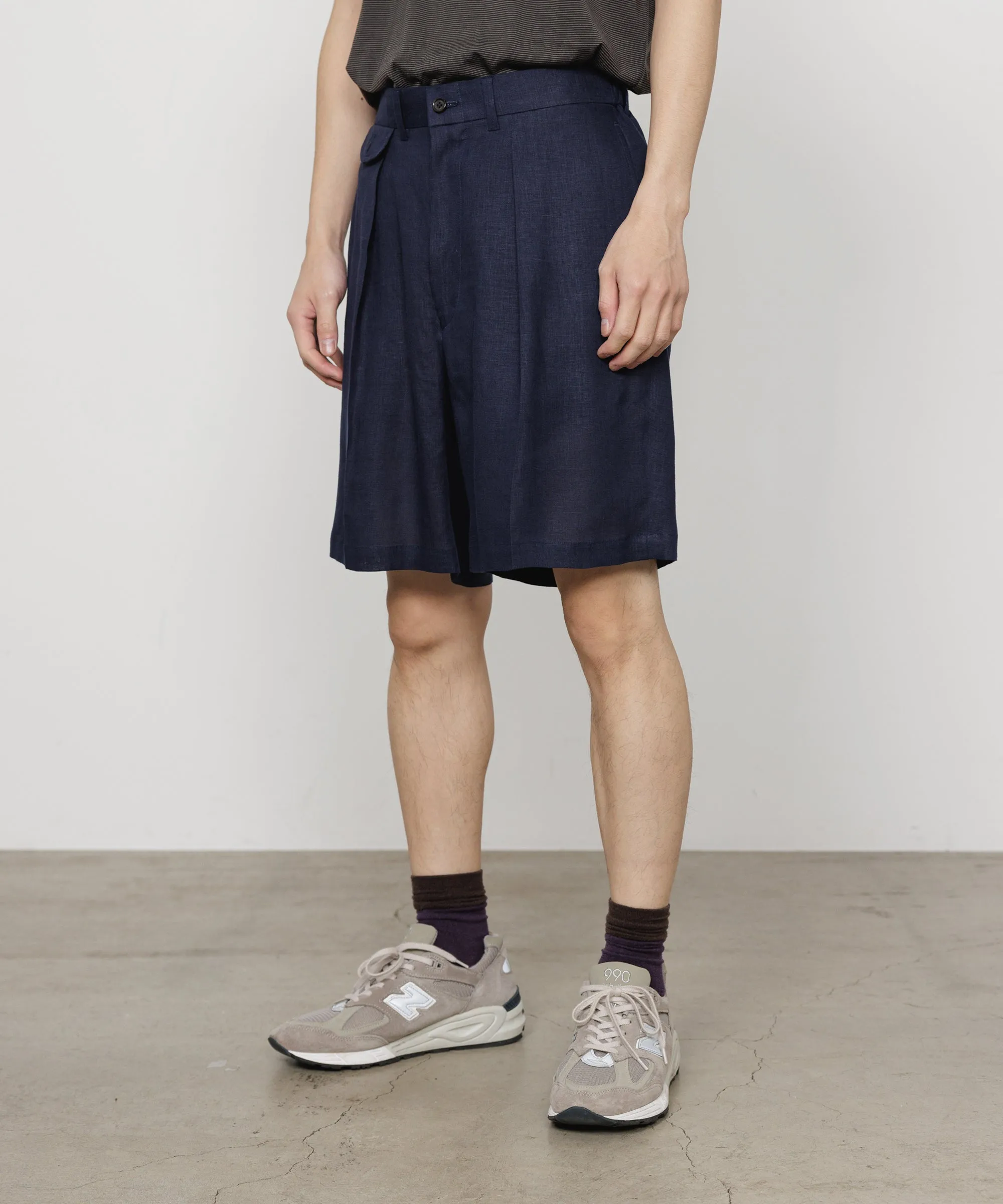 Sport Ready MARKAWARE CLASSIC FIT HEMP SHORTS - NAVY