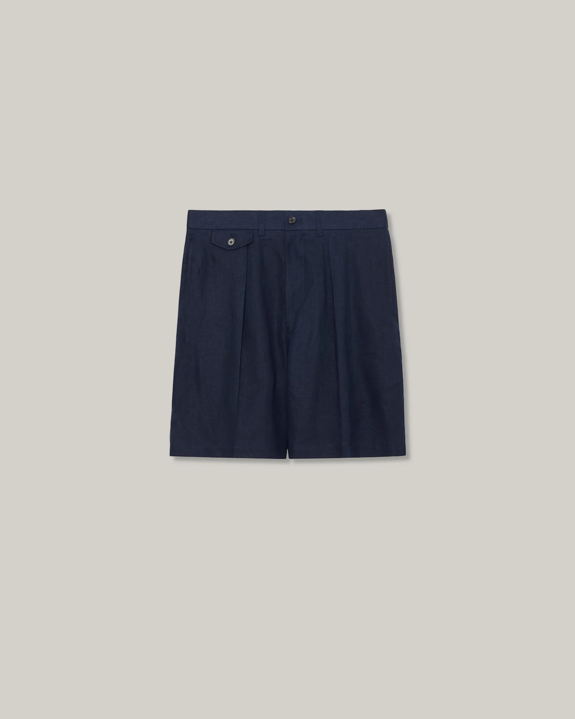 MARKAWARE CLASSIC FIT HEMP SHORTS - NAVY Fresh Day swim shorts