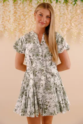 Building Character Dress-Olive Vibrant Style Skin Touch