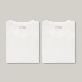 Travel Essential LADY WHITE CO. TEE 2 PACK - WHITE