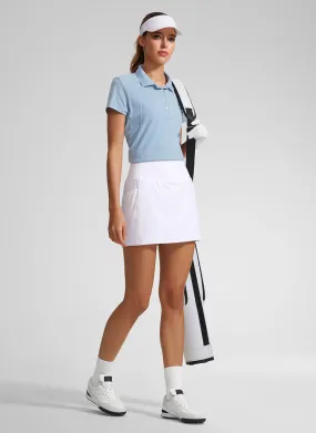 Gentle Vibe Water Resistant Butterlift? High Rise Pocket A Line Skirt 15''