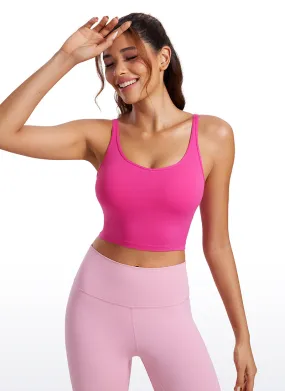 All Day Comfort Fit Butterluxe-Light V Neck Longline Sports Bra