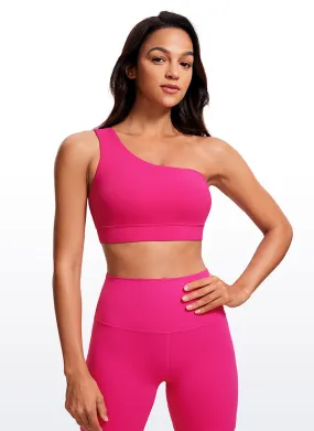 Spandex Butterluxe One Shoulder Sports Bra