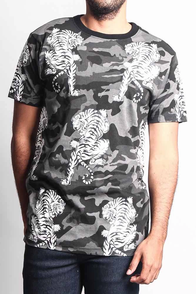 HighElasticity Thread Camo Tiger T-Shirt