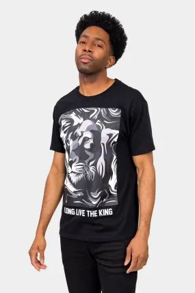 Reversible design Long Live the King Graphic Tee