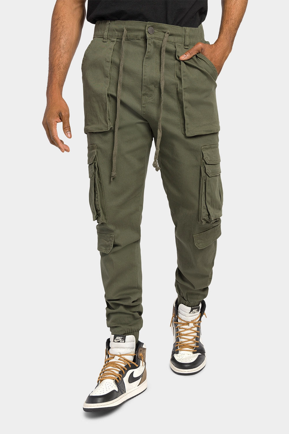 Comfy Wearable Cargo Tapered Jogger Pants