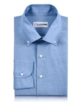 Lightweight Comfort Carolina Blue Chambray Shirt