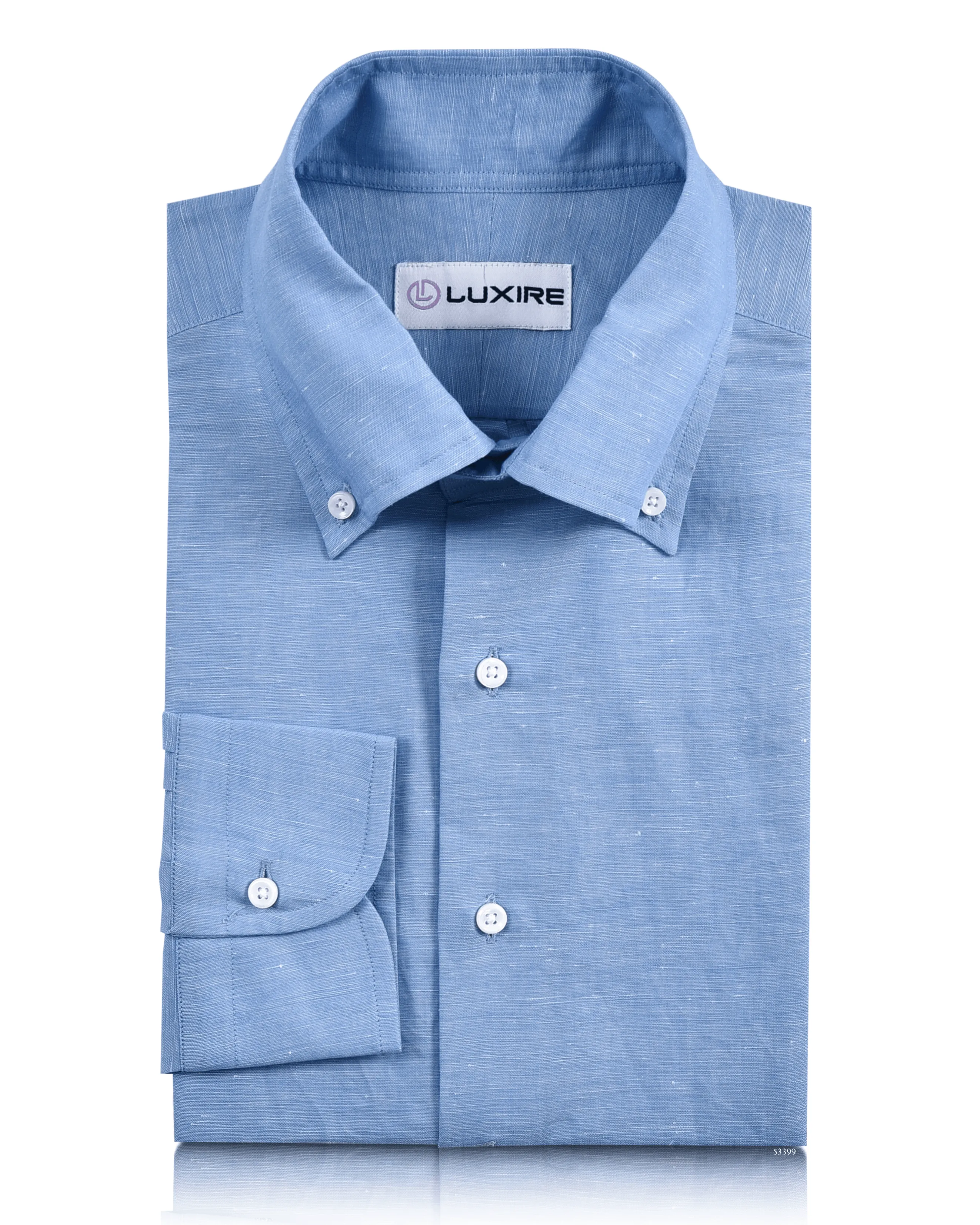 Lightweight Comfort Carolina Blue Chambray Shirt
