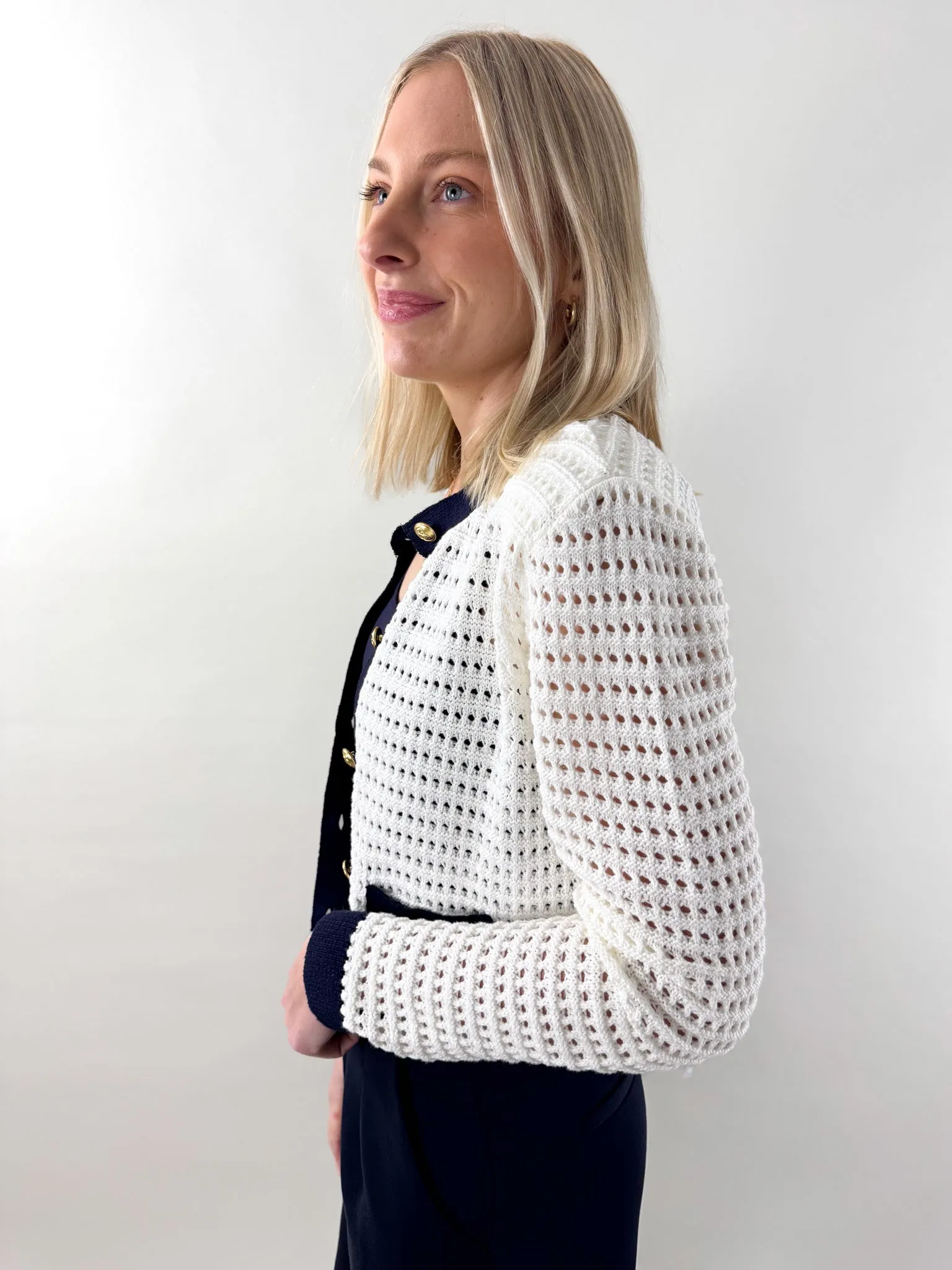 Casette Antique Cardigan Layer Design