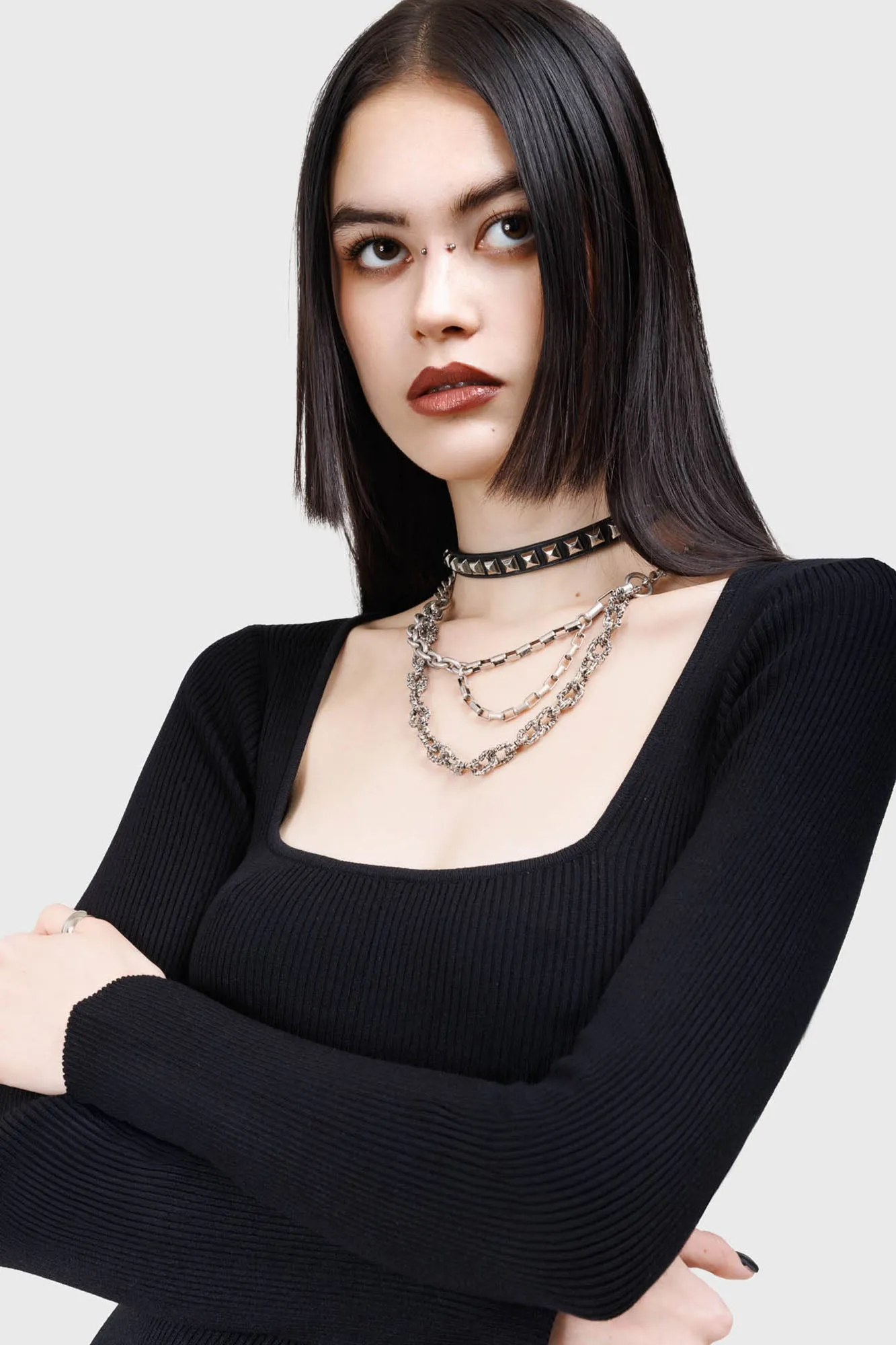 Casual Motion Lounge Mode Dark Glyph Dress