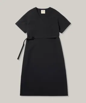 Flattering Design Wear SNOW PEAK EASY CLOTH DRESS - DARK NAVY