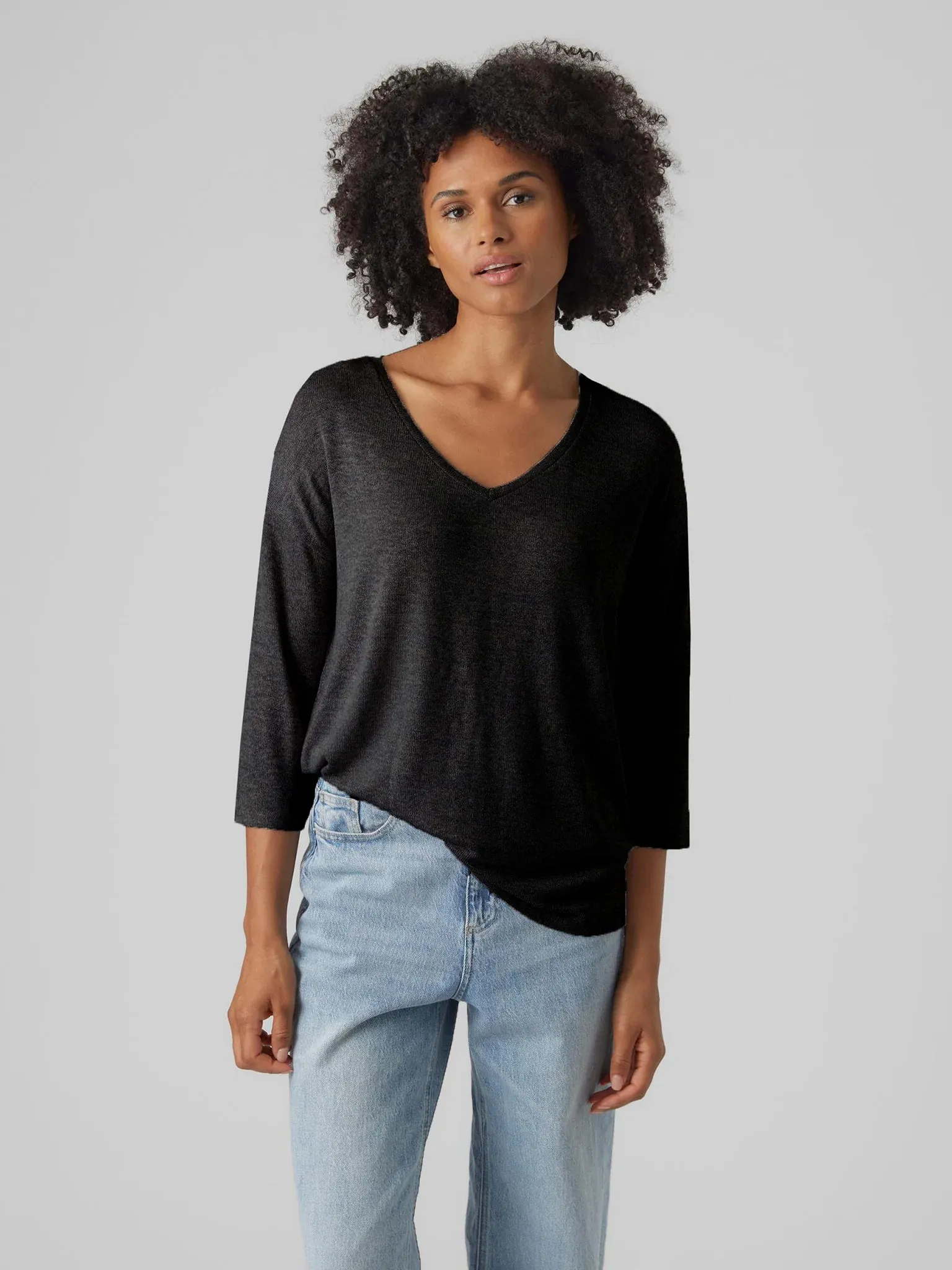Brianna V-Neck Pullover Sleek Layers