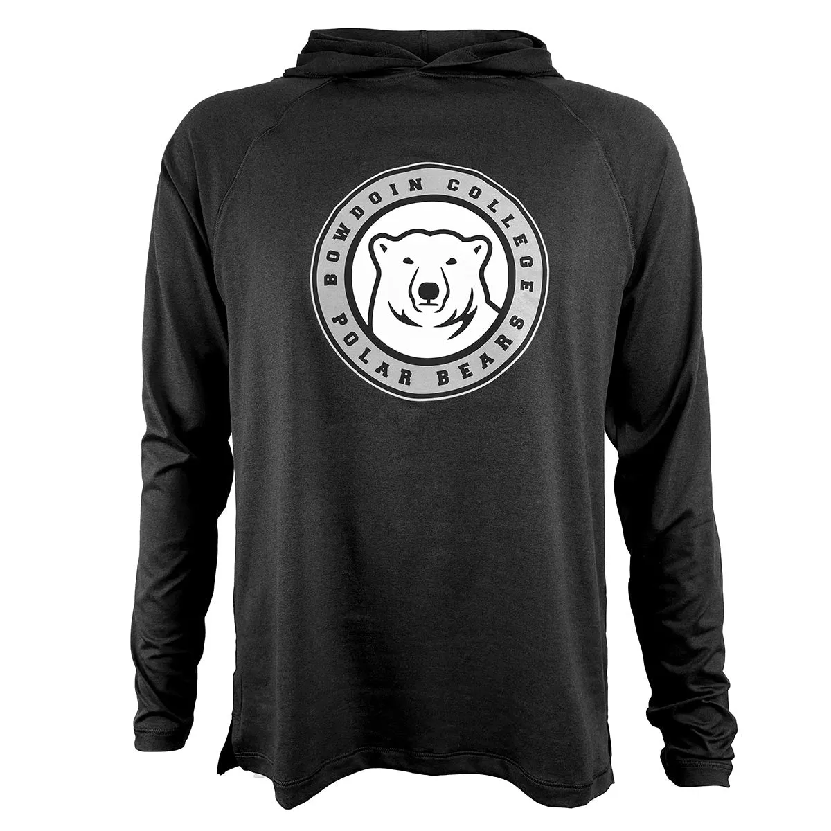 Cayak Hooded Tee with Center Ice Medallion from Charles River packable Comfort Apparel