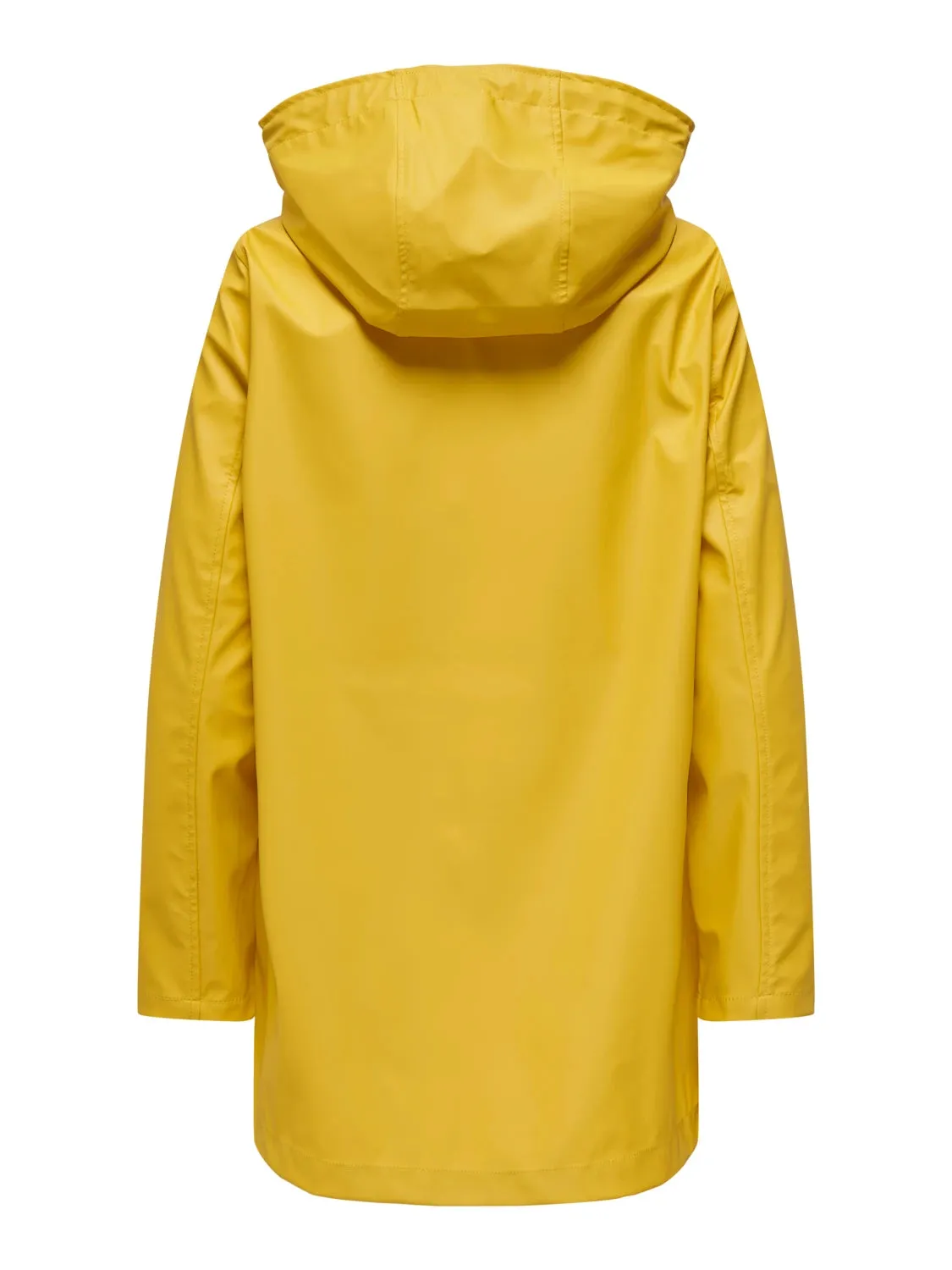 Ellen Raincoat - Yolk Yellow Insulated Layer Heavy Duty Buckle