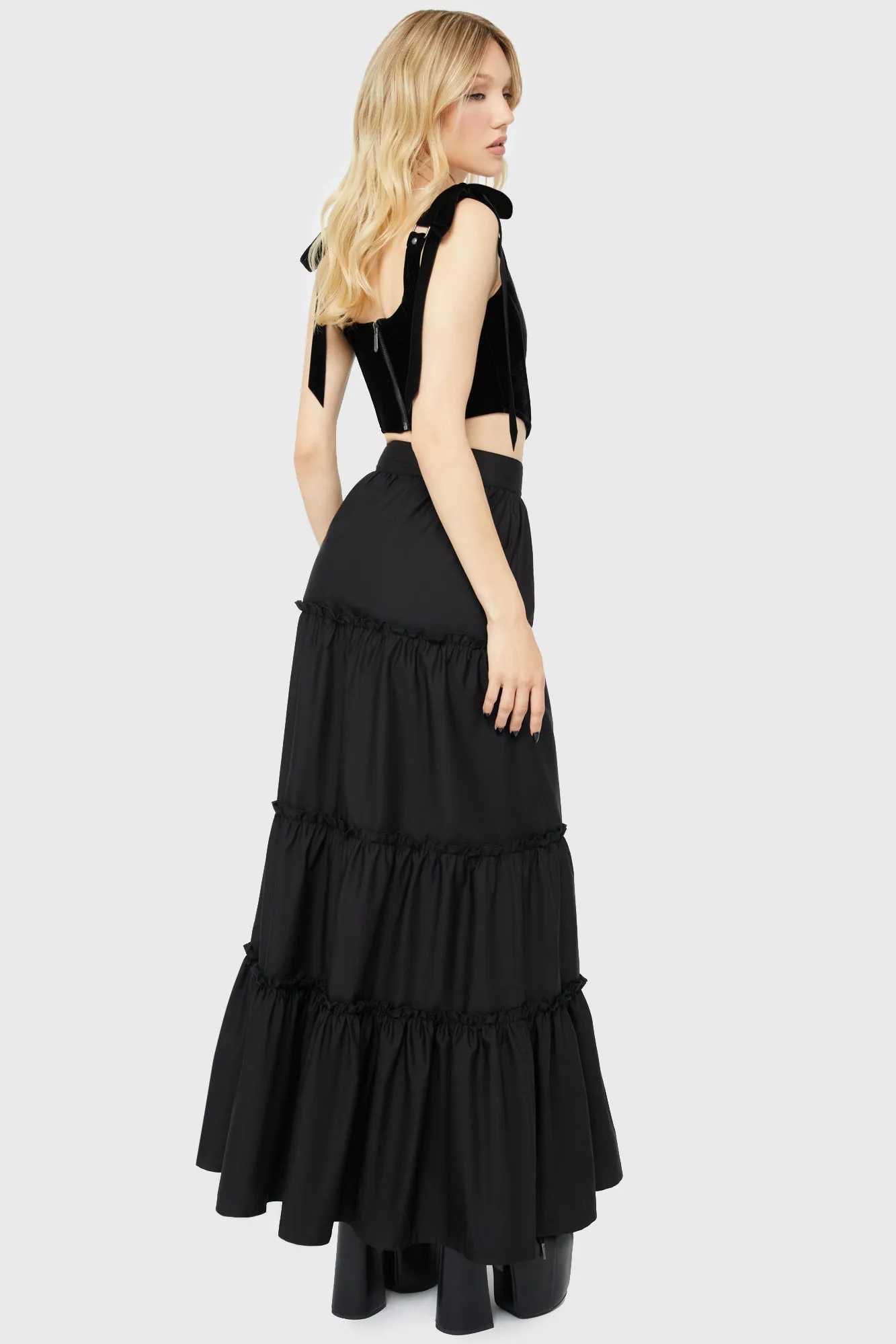 Ophidia Skirt Polished Cut Relaxed Mood