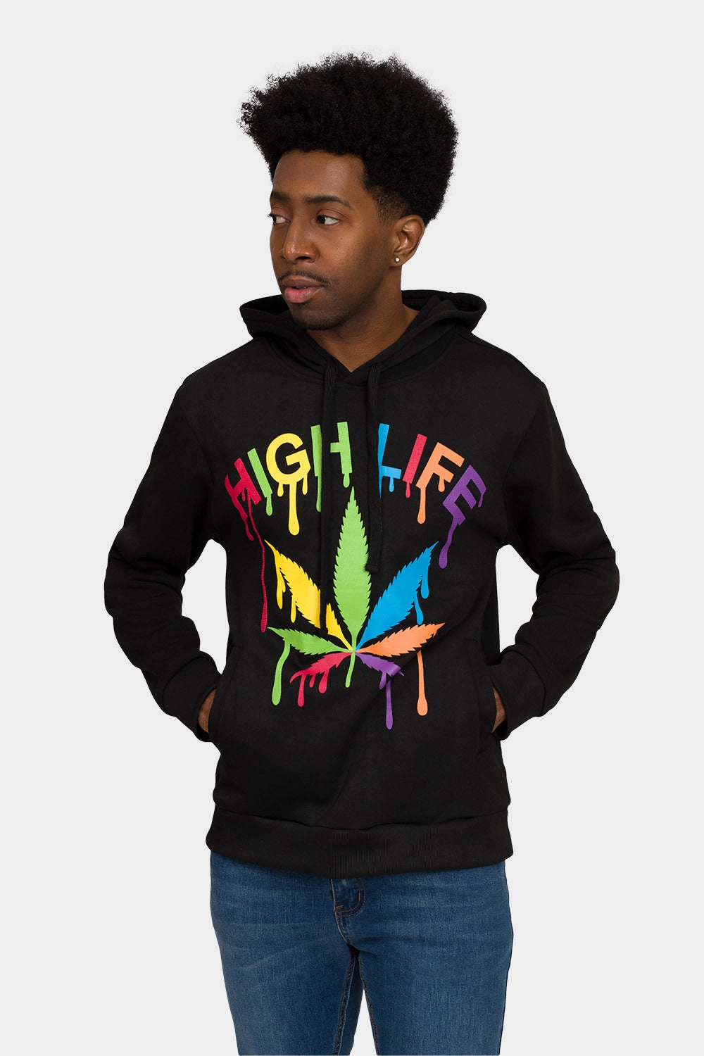 Sleek Comfort High Life Fleece Hoodie