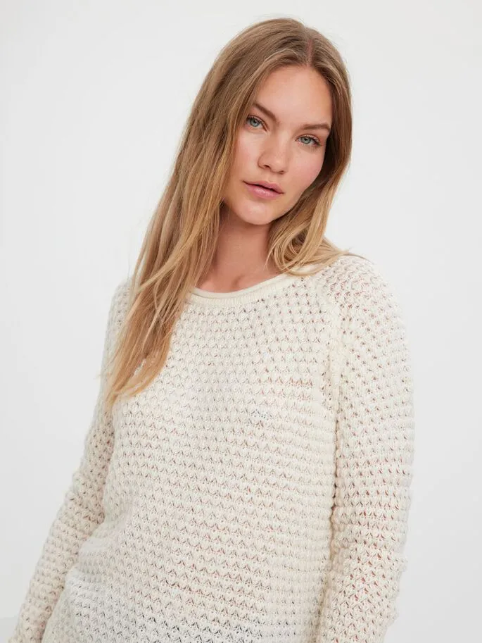 Esme Surf O-neck Sweater Knit Design