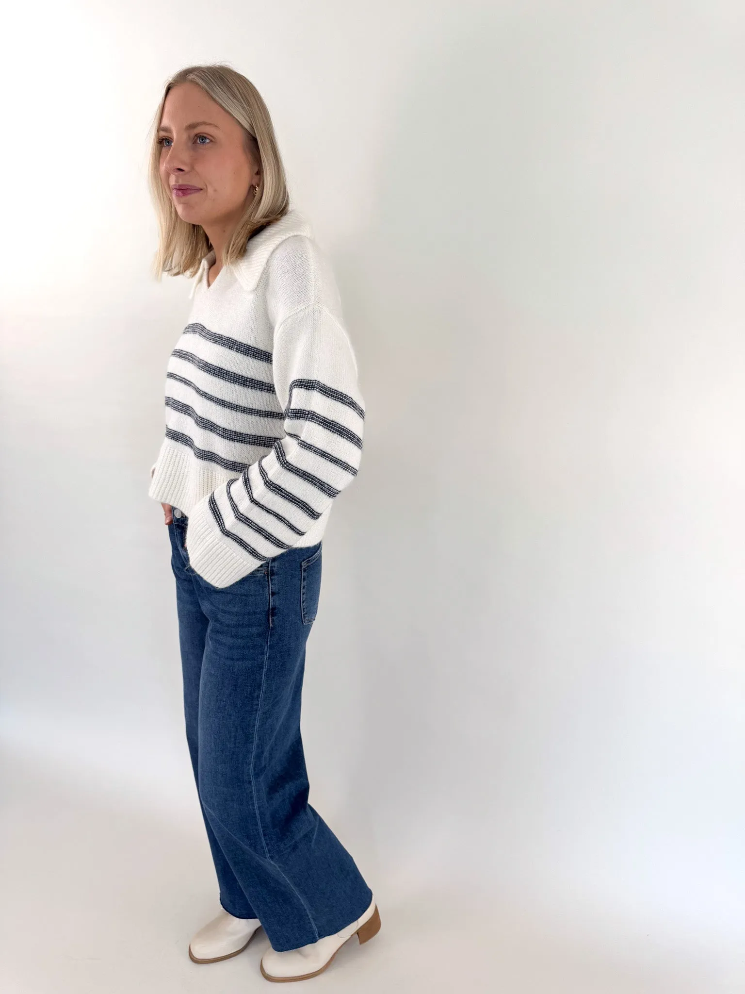 Esther Cloud Cream Sweater Casual Wear