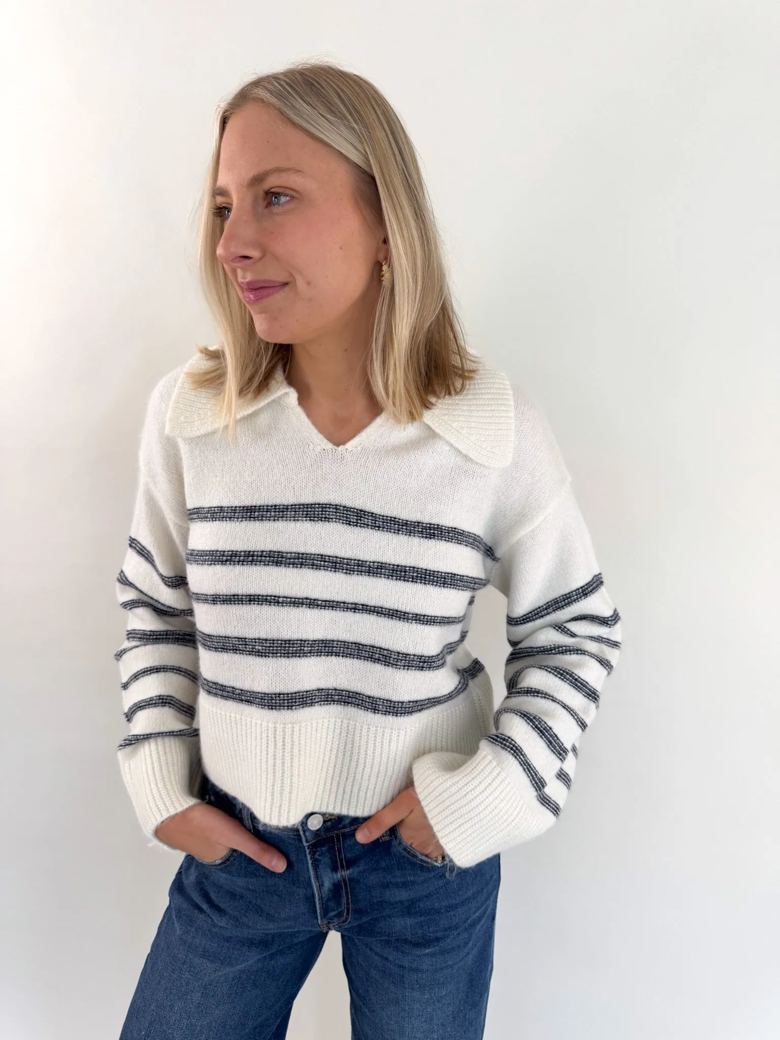 Cozy And Stylish Esther Cloud Cream Sweater