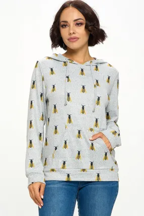 Quick Fit Performance Small Bee Hoodie