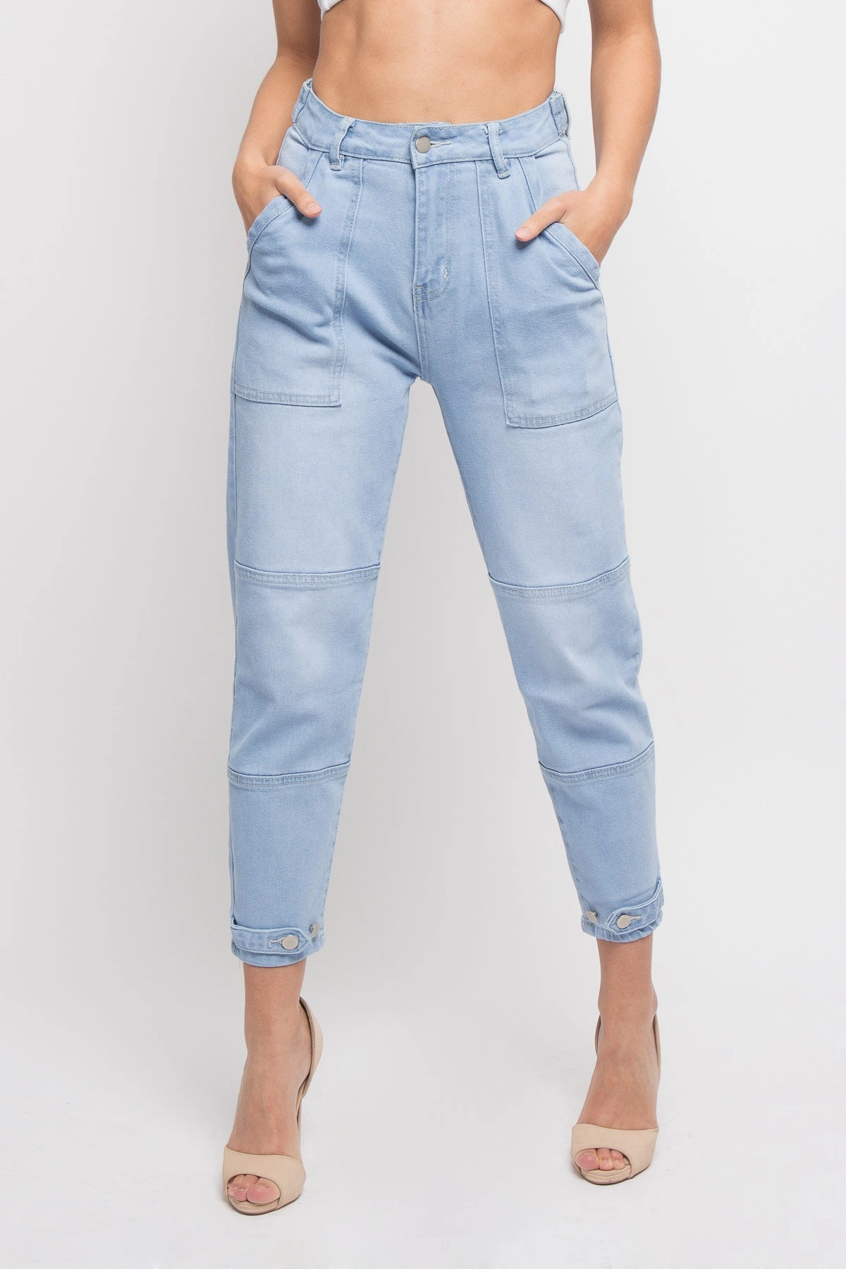 High Rise Slouchy Jeans Core Stretch