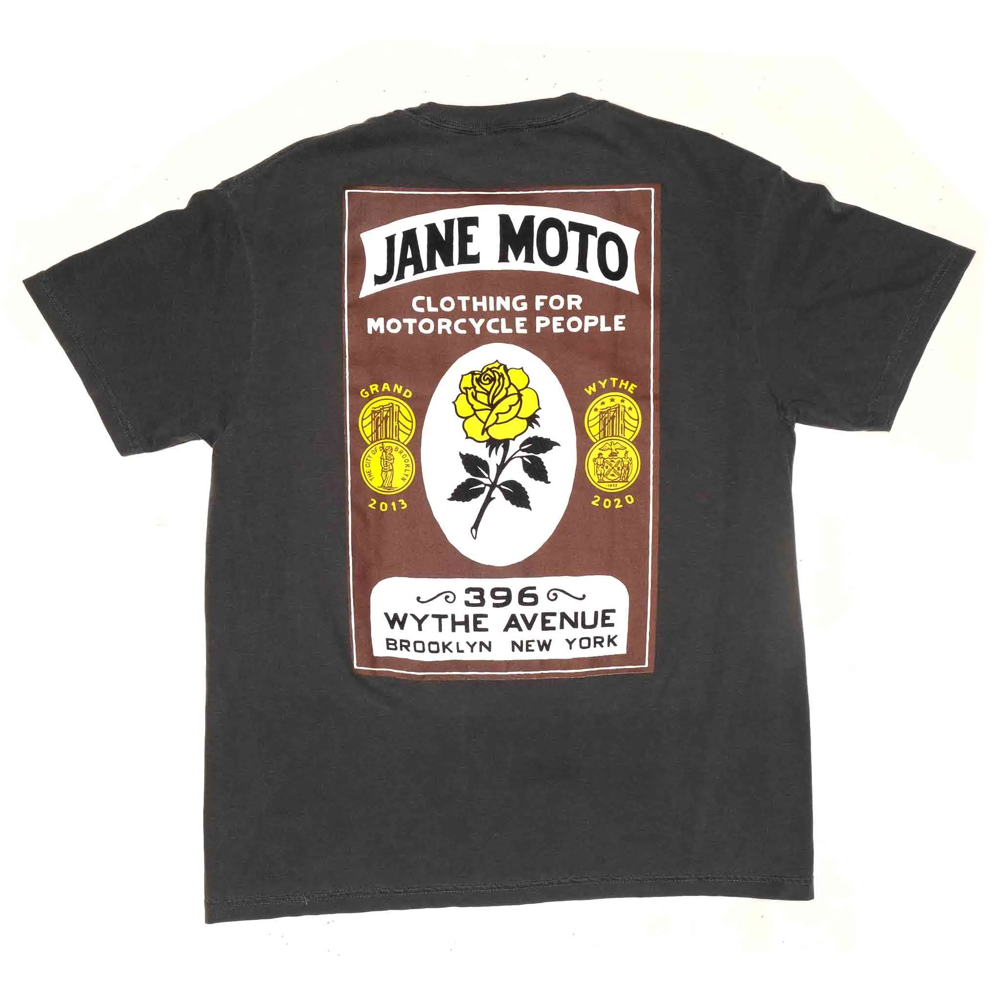 CITY OF BROOKLYN SHORT SLEEVE - PEPPER Trendy Comfort Effortless Comfort