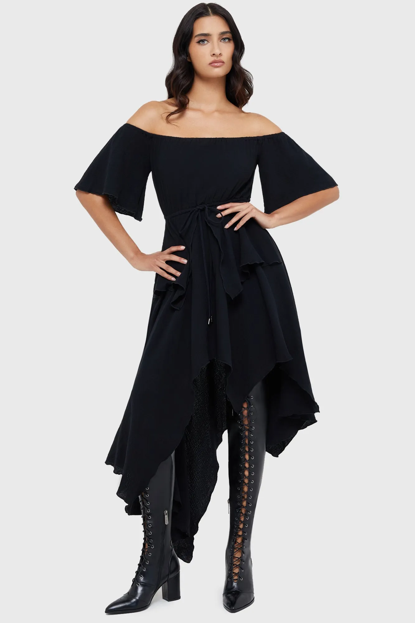 Wicked Dahlia Dress Fall Layer