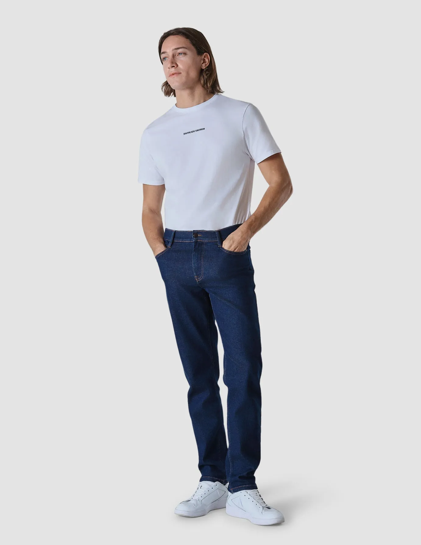 Versatile Comfort Day-to-Day Wear Classic Jeans Regular Midnight Blue