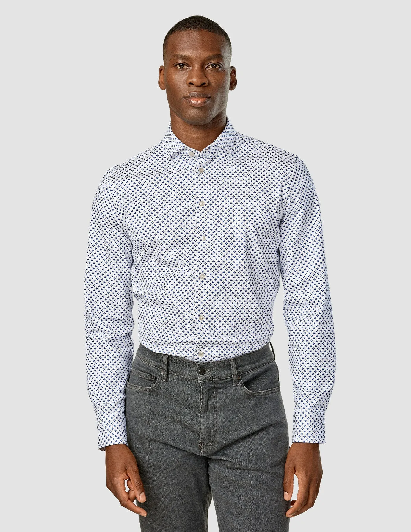 Classic Shirt Regular Magnetic Angles Lightweight Material