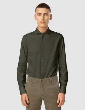 Classy Detail Classic Shirt Regular Nightfall Green
