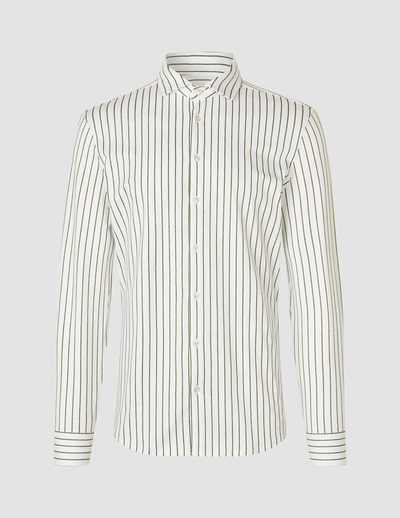 Versatile Wear Classic Shirt Regular Rainforest Stripes