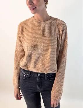 Classic Layer Clay Blush Chenille Sweater