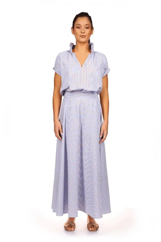 A Shirt Thing Lola Stripe Skirt in Stripe 02 Full Flex