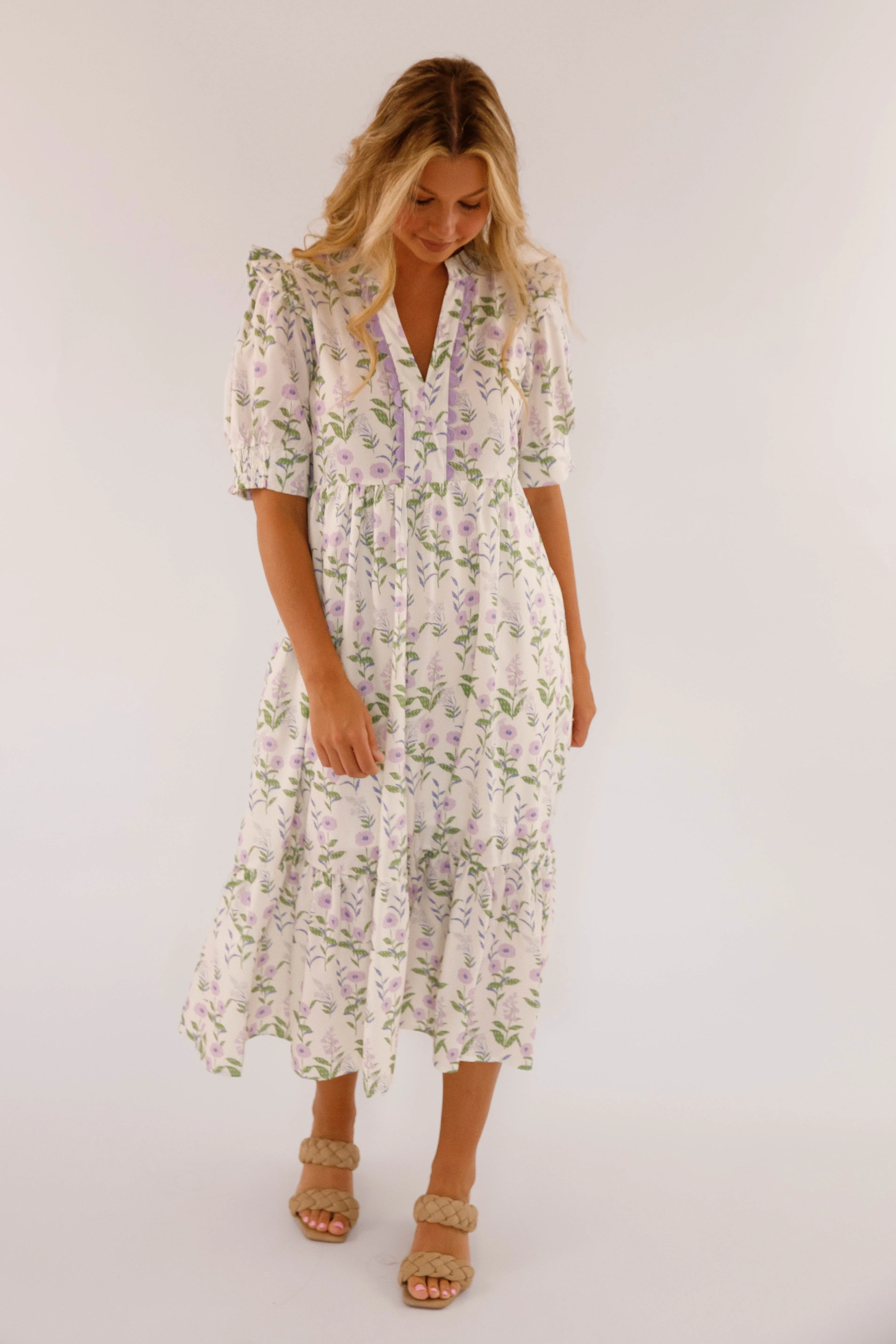 Luxe Look Timeless Look Wear RESTOCK: French Countryside Midi Dress