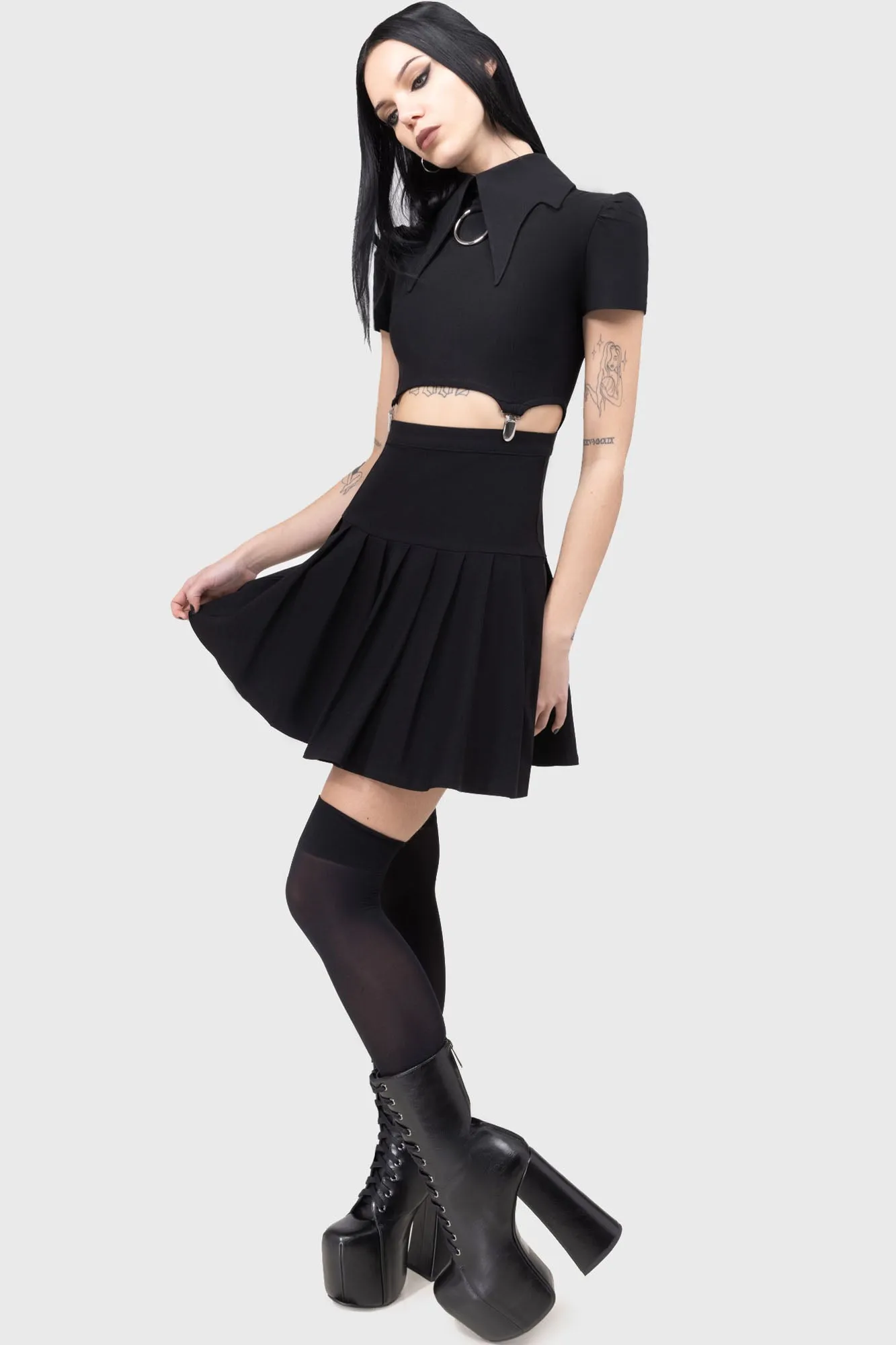 Darita Suspender Dress [B] Trend Glow