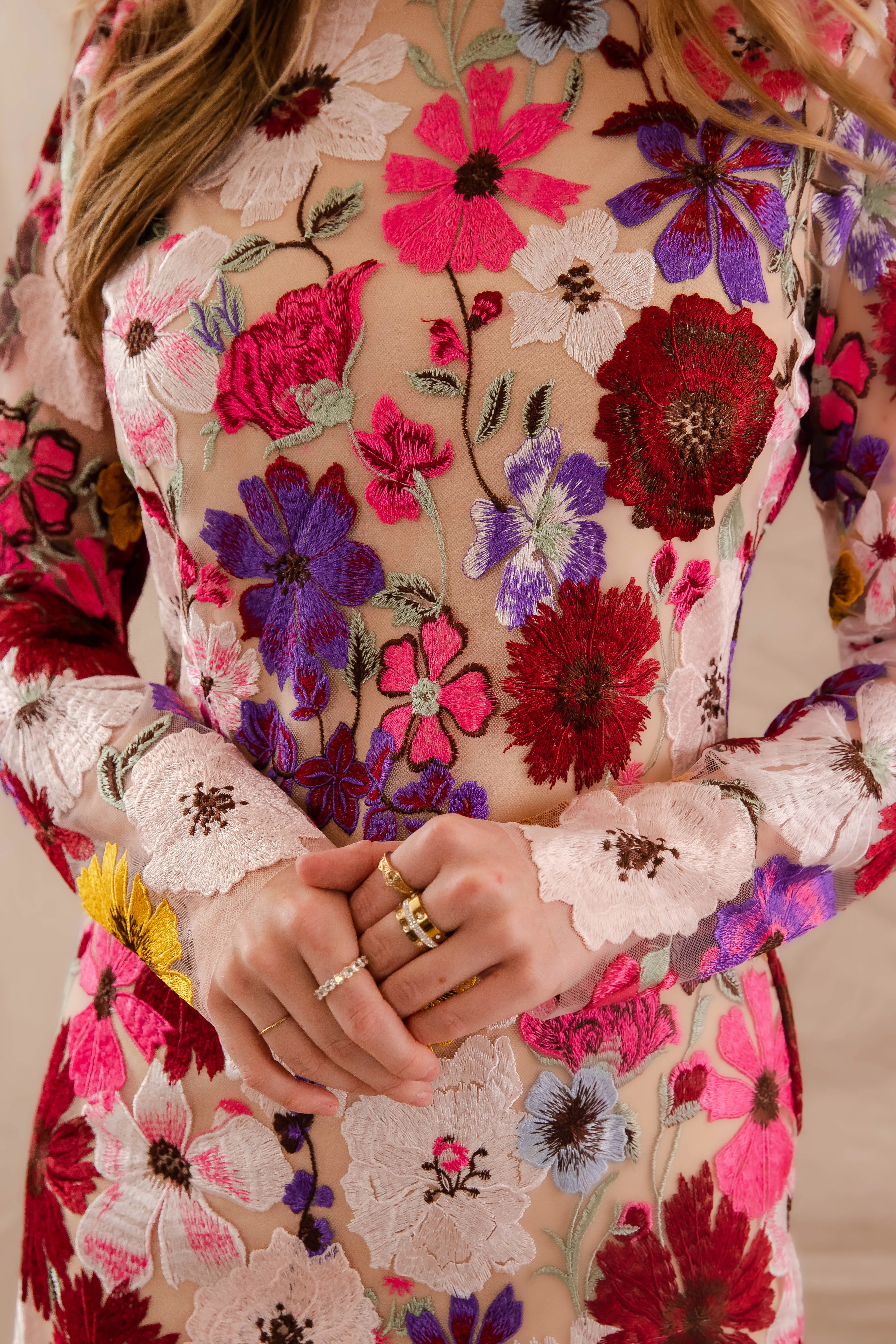 Fresh Texture An American Dynasty Dress