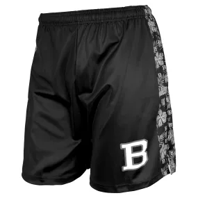 Ripstop Material Quick Layer Hawaiian Print Shorts from Fit2Win