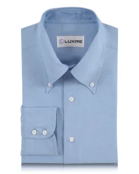 Relaxed Comfort Classic Blue Summer Oxford Shirt