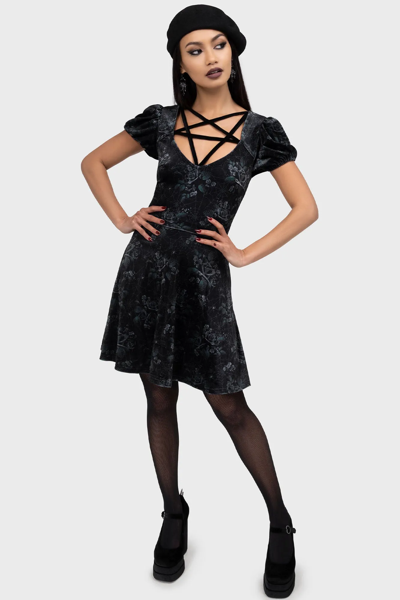Moonlit Pentacle Dress Casual and Stylish