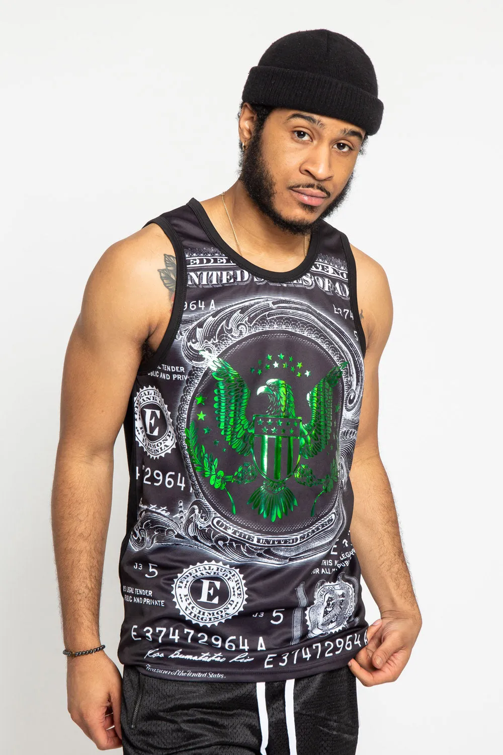 Iridescent Money Tank Top FlexibleCuff