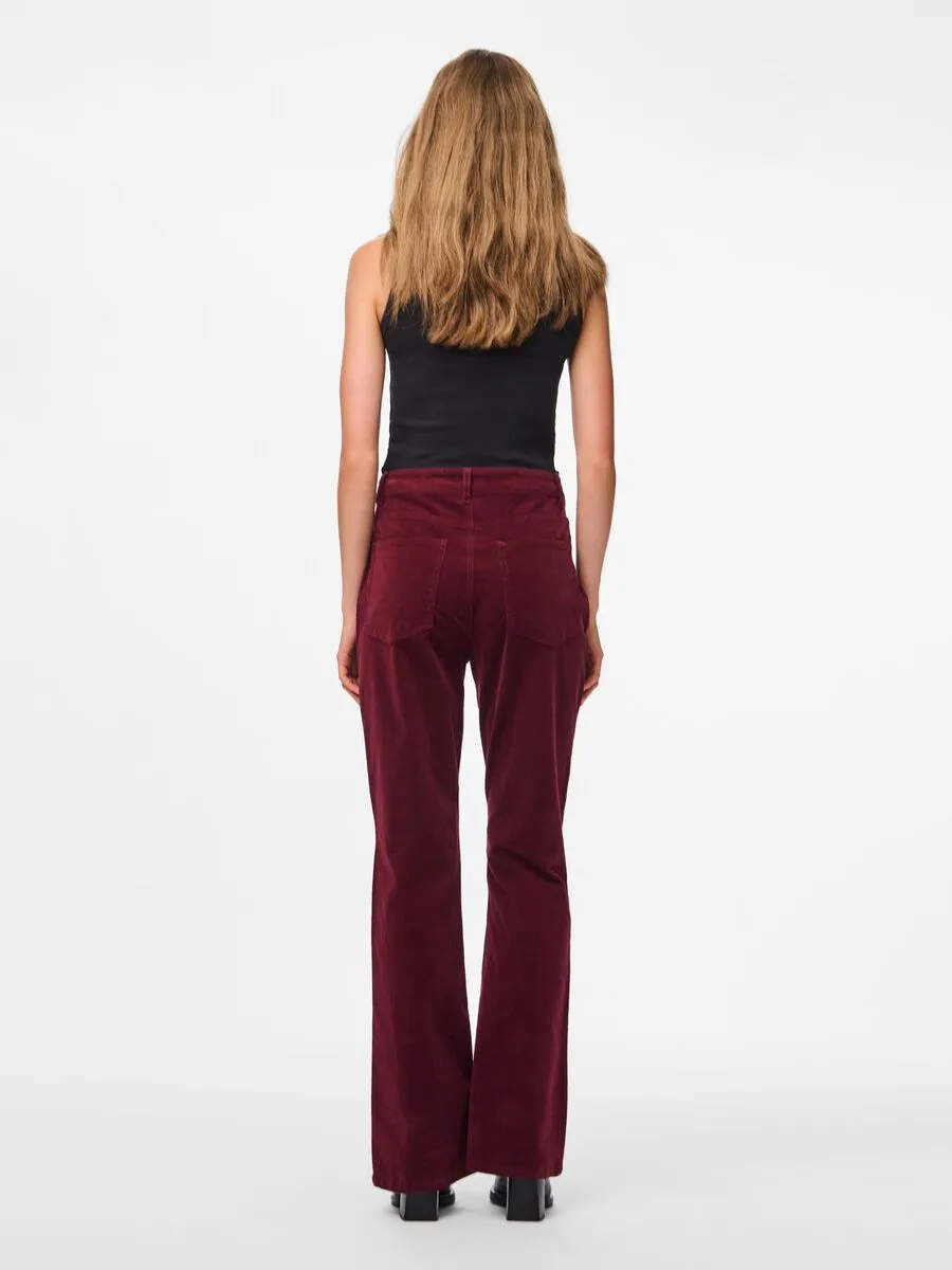 Minimal Edge Corduroy Flared Pants