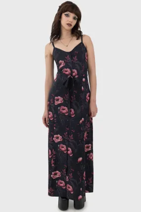Effortless Pair Cotton Touch Cottage Chorus Maxi Dress
