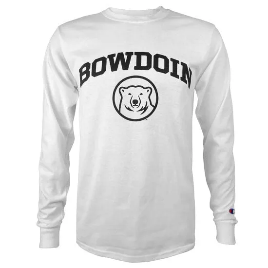 Basic Bowdoin & Medallion Long-Sleeved Tee from Champion Celebration