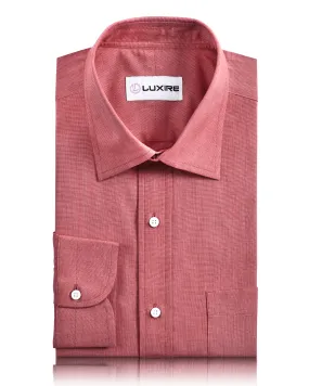 Quick Dry Construction Lightweight Comfort Cotton Poly: Red End On End