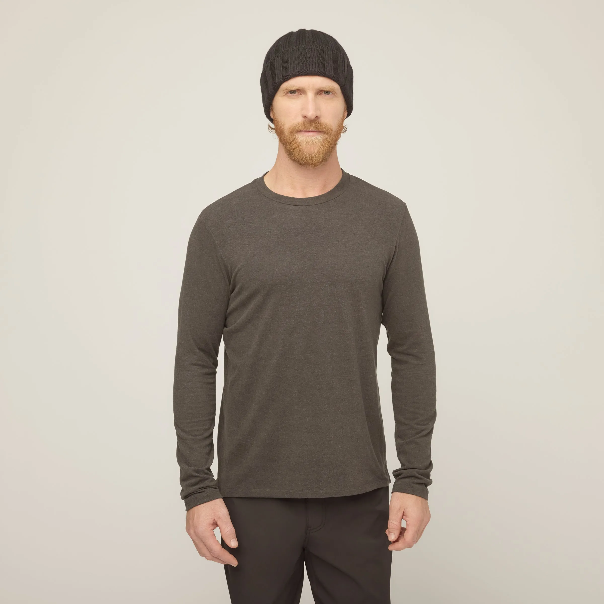 Cottonwarm Crewneck RibbedTrims