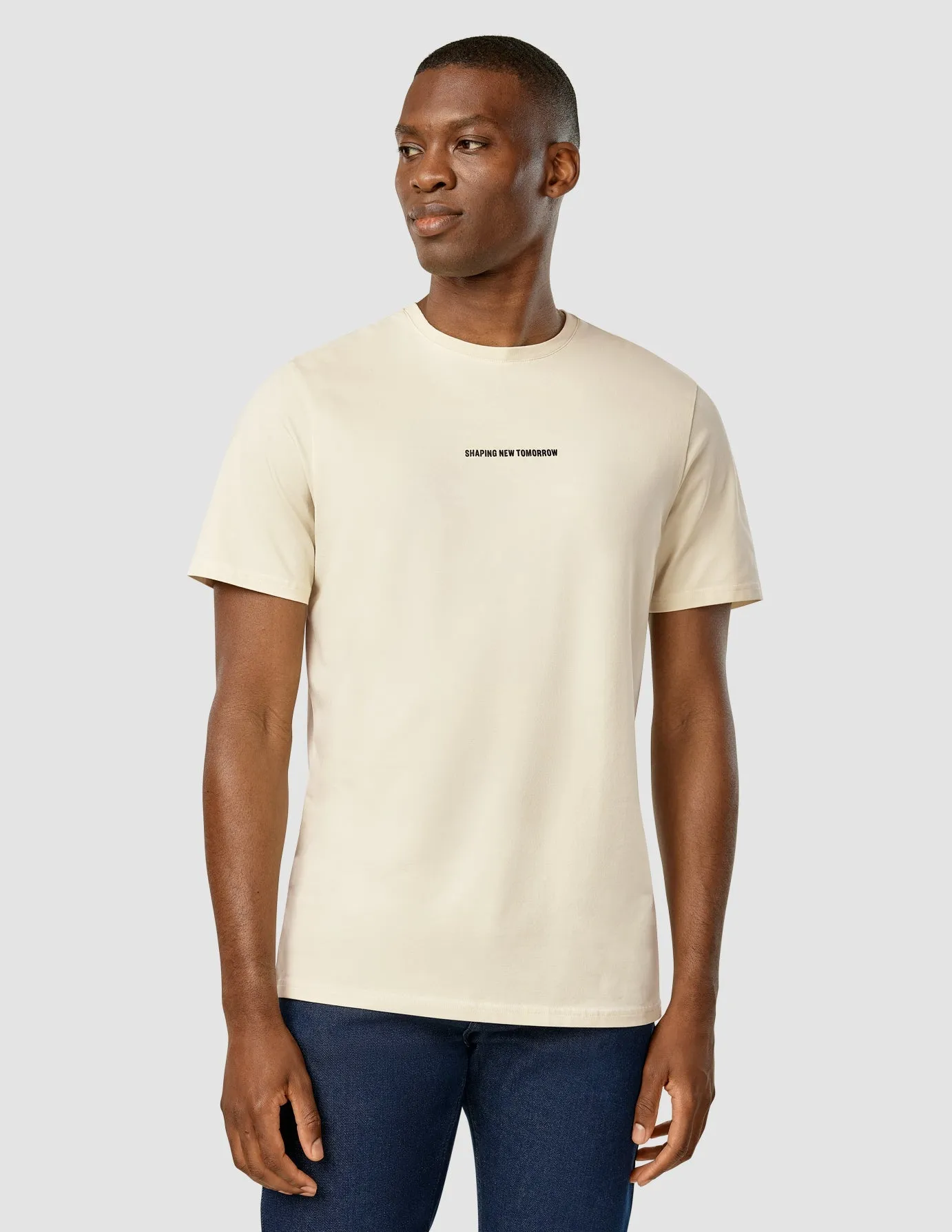 Supima T-Shirt Autograph Dunes Relaxed Look
