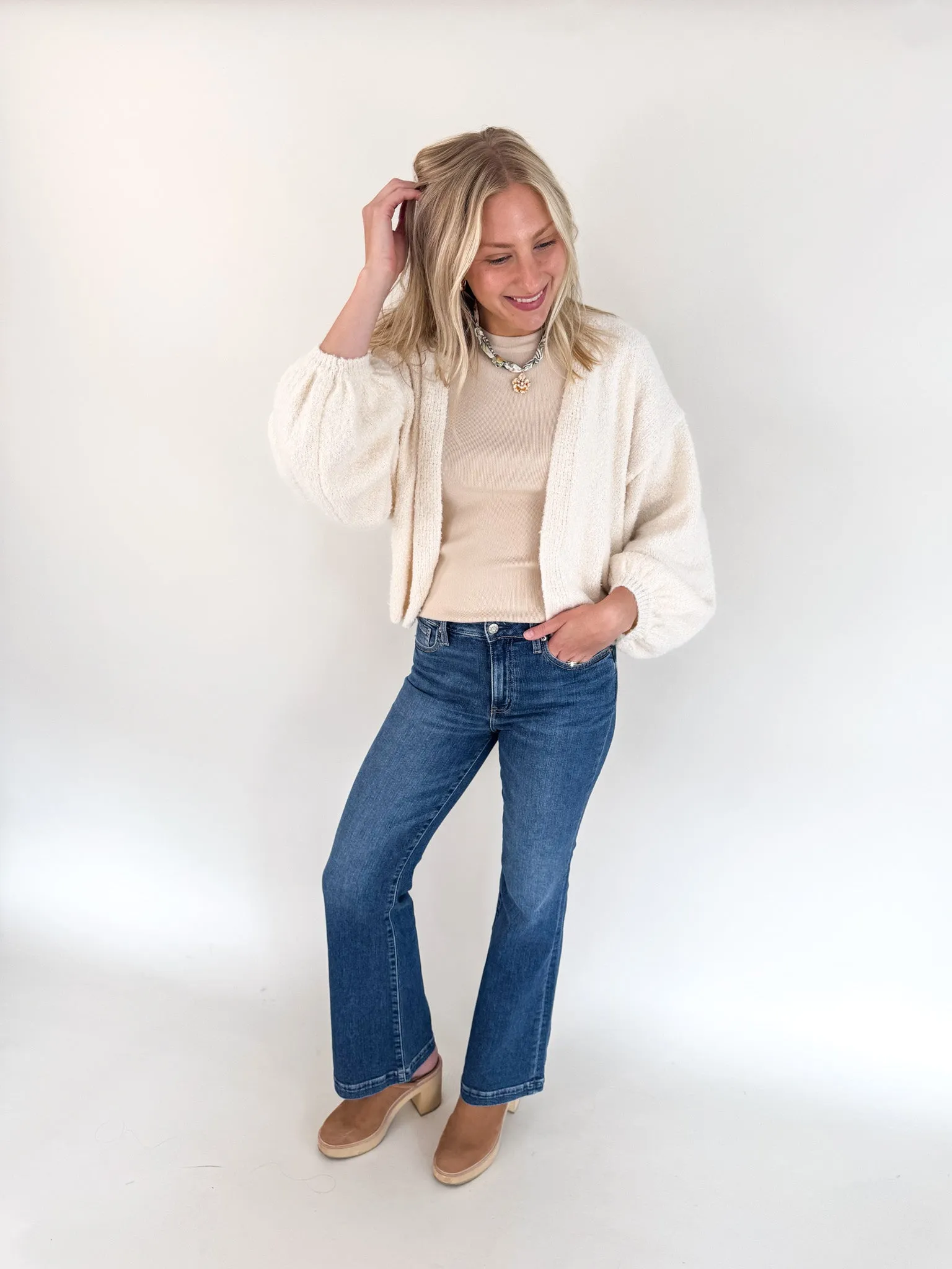 Fast Drying Timeless Layer Marley Dolman Sleeve Sweater Cardigan