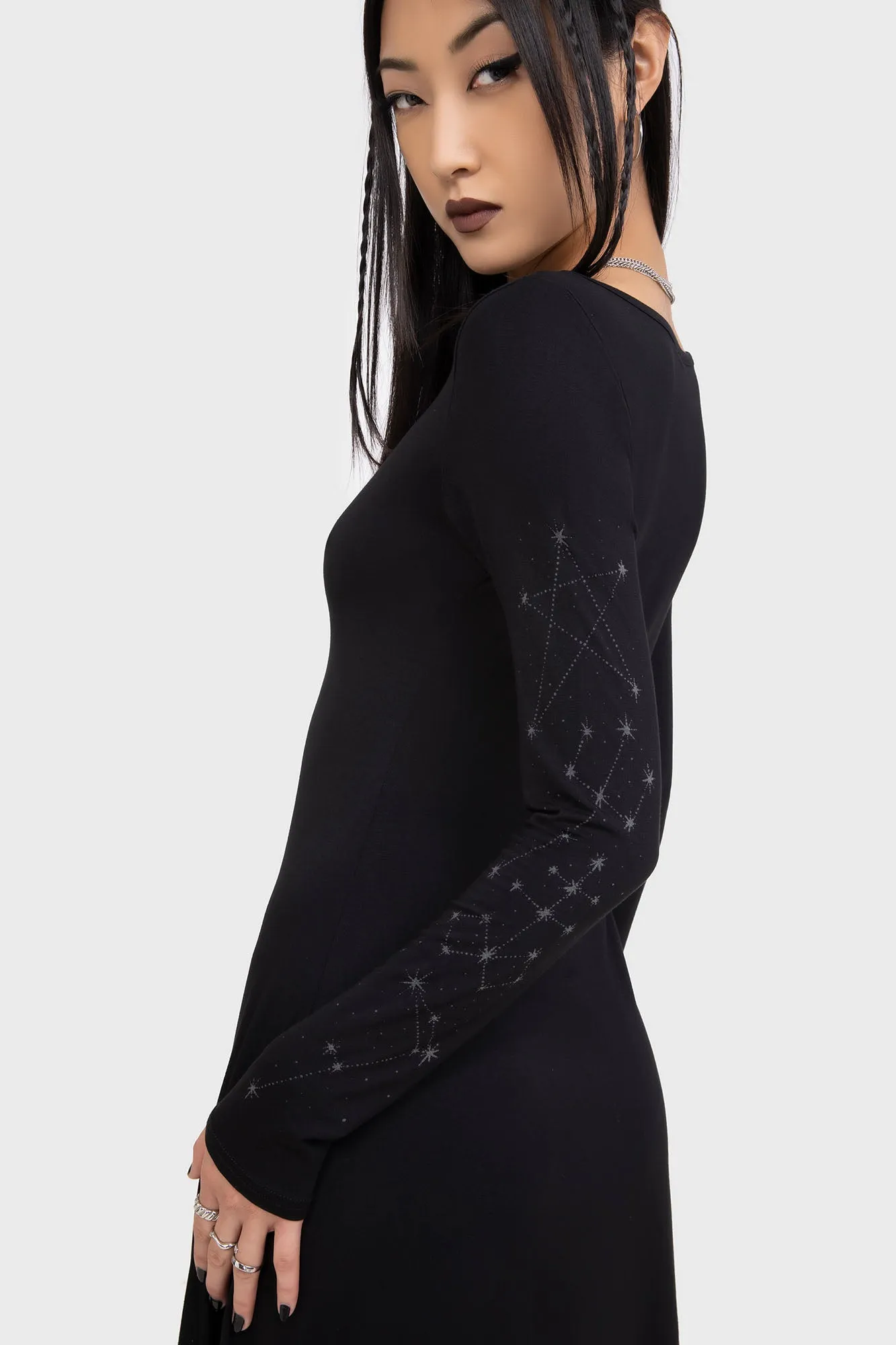 Crescent Doom Dress Fashionable Style Street Flex