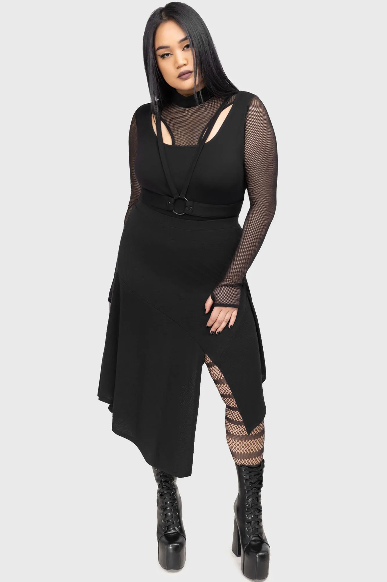 Crimsolite Skirt party look Neutral Tones